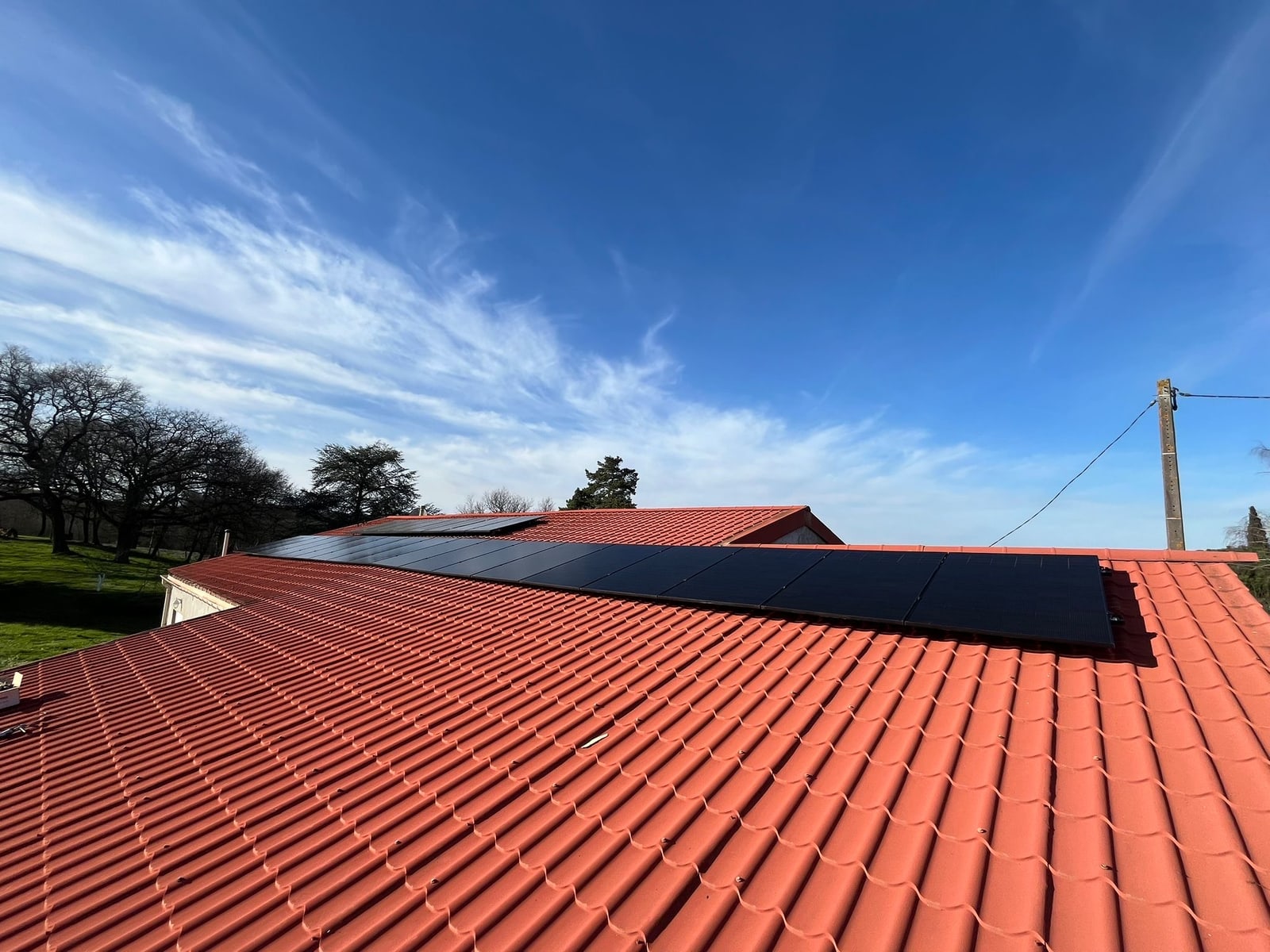 Extension photovoltaïque de 9 kWc avec stockage